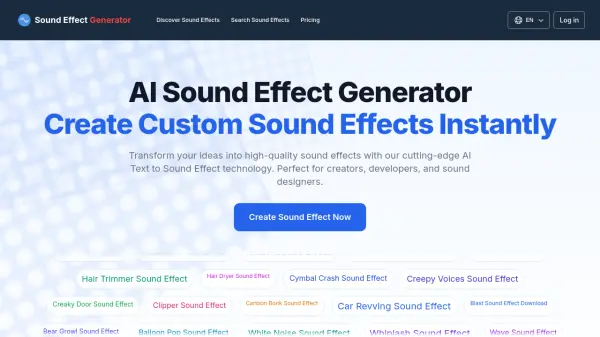 Sound Effect Generator