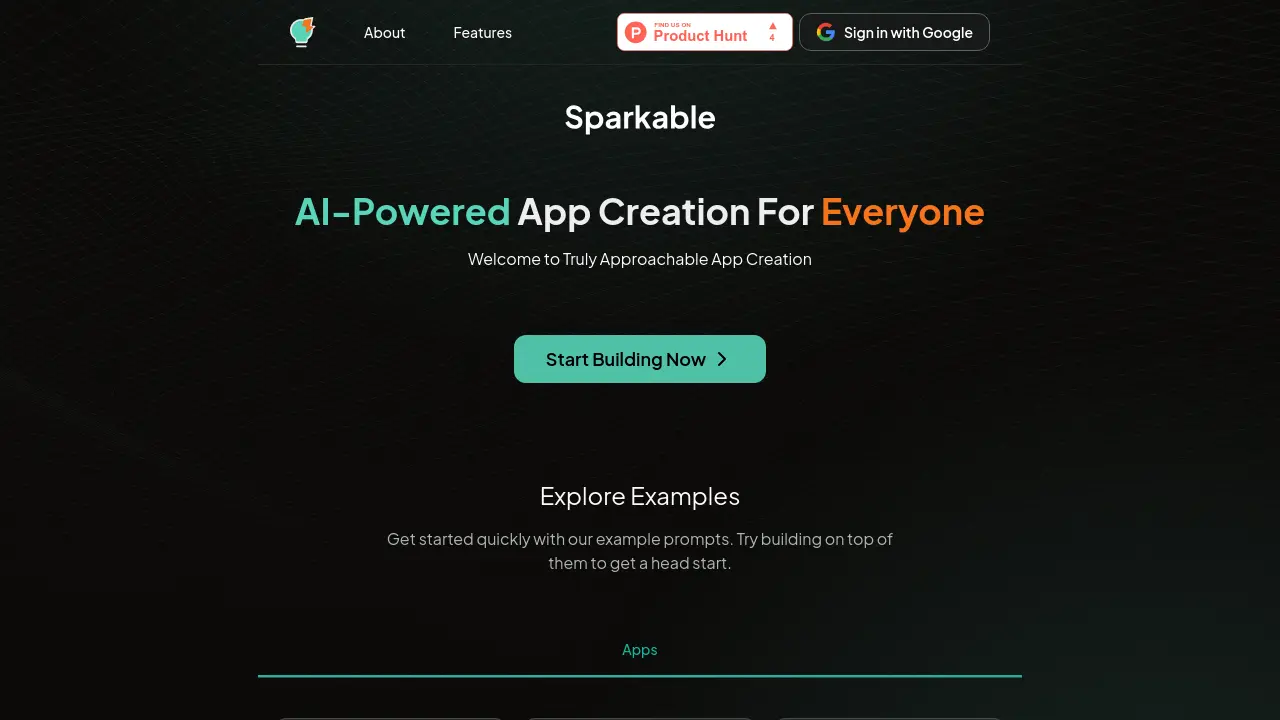 Sparkable AI screenshot