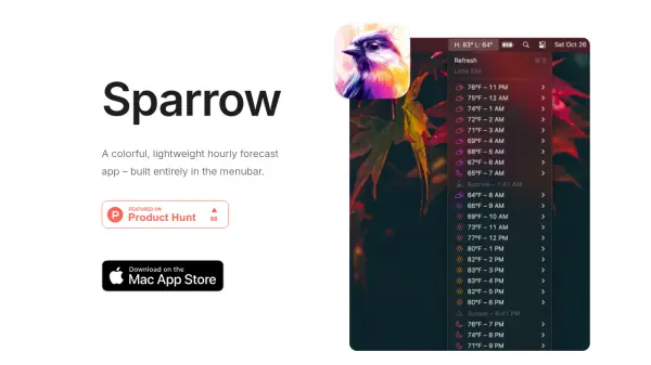 sparrow.menu