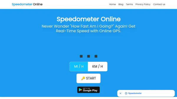Speedometer Online