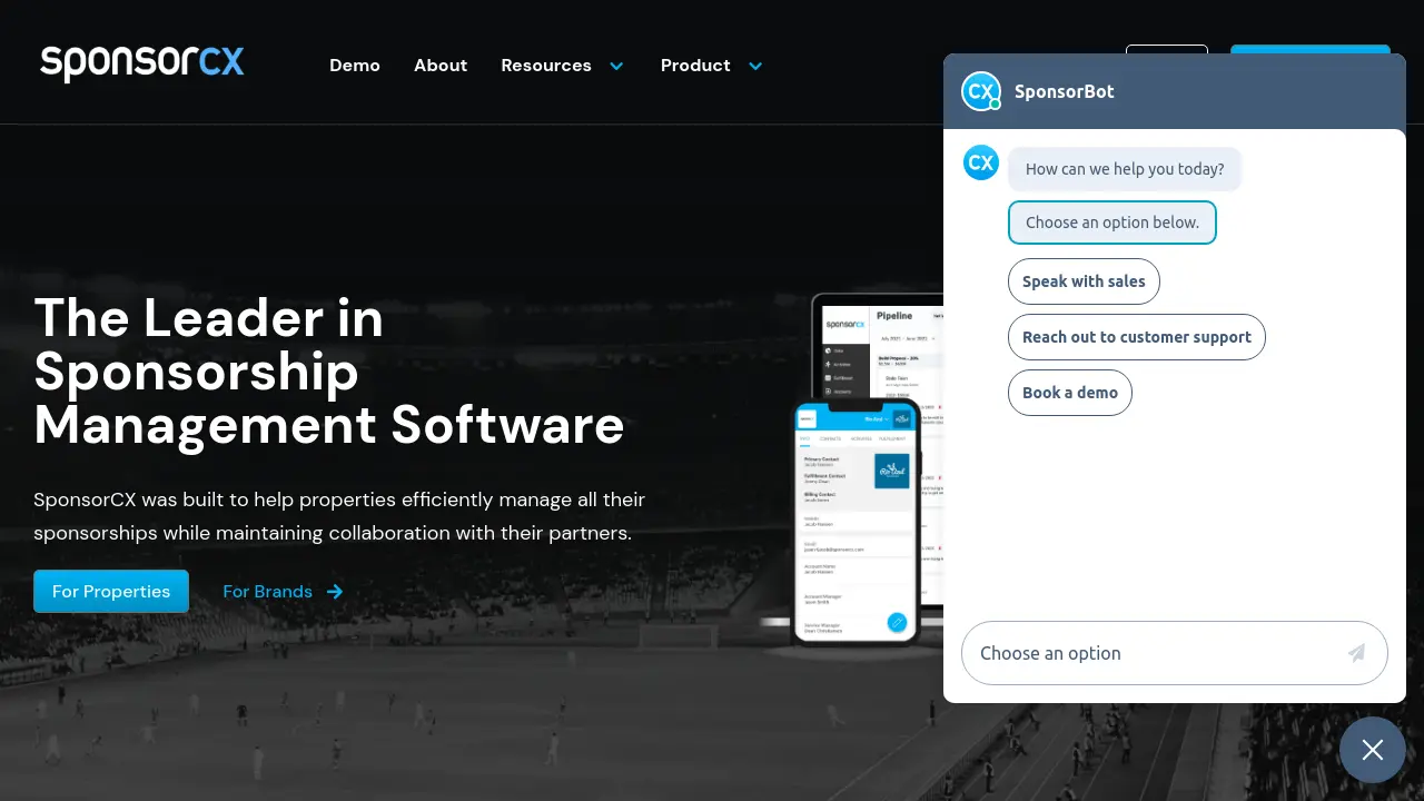SponsorCX - Streamline Your Sponsorship Management Efforts
