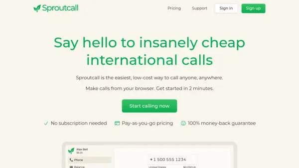 Sproutcall