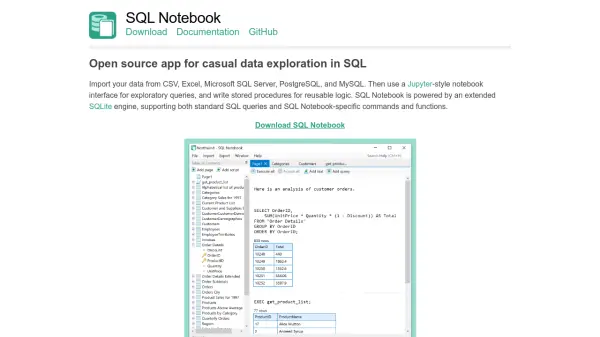 SQL Notebook