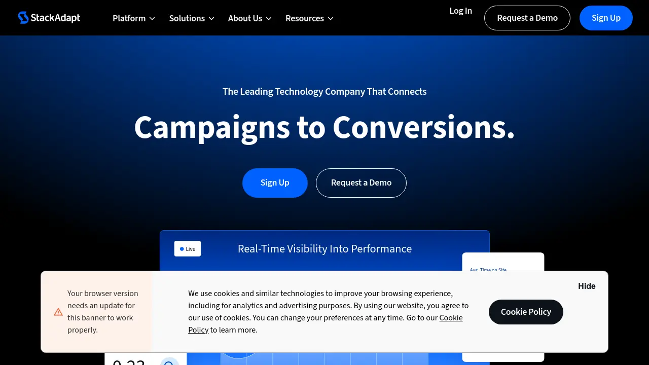 StackAdapt - The AI-Powered Marketing Platform for Programmatic Advertising