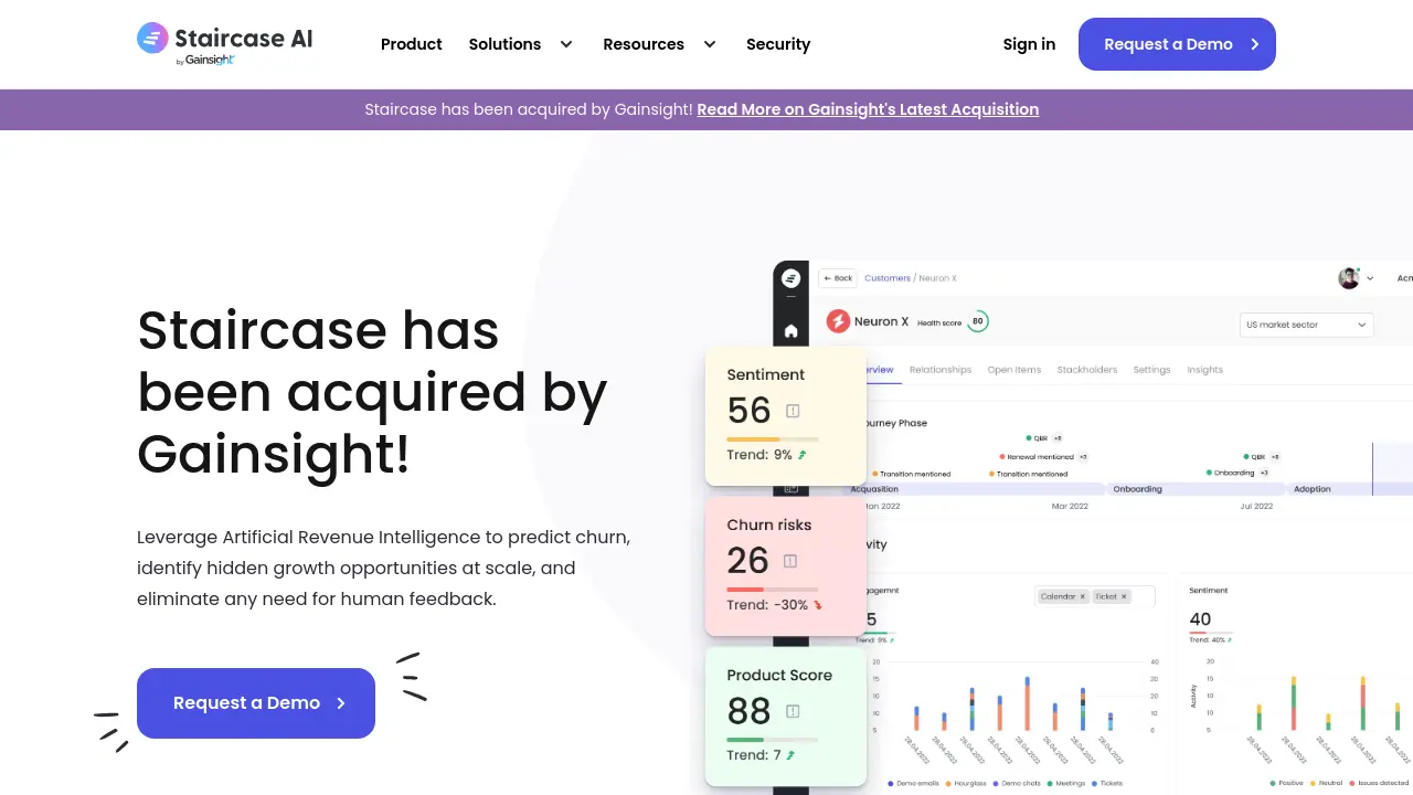 Staircase AI - Leverage Artificial Revenue Intelligence