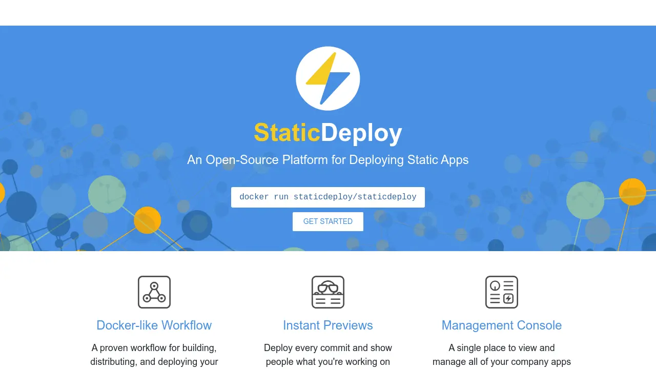 StaticDeploy - An Open-Source Platform for Deploying Static Apps