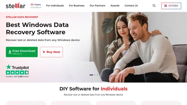 Stellar Data Recovery