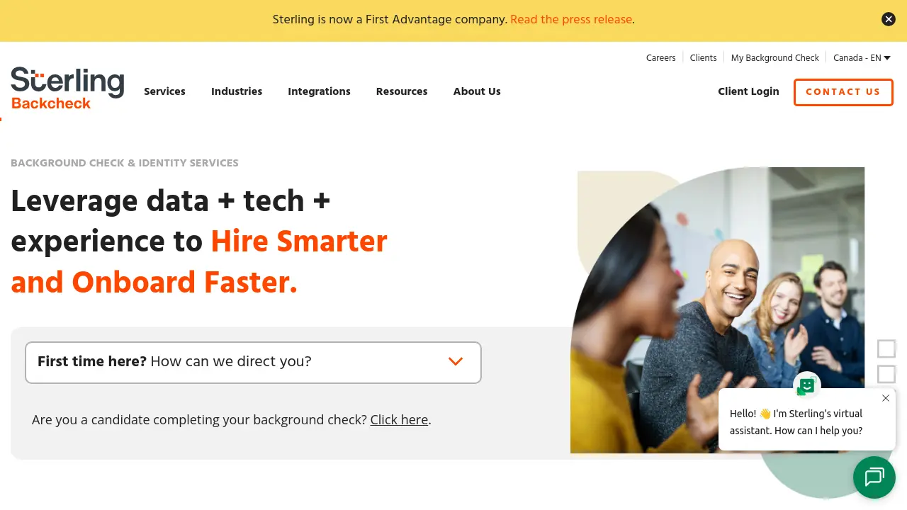 Sterling Backcheck - Leverage data + tech + experience to Hire Smarter ...