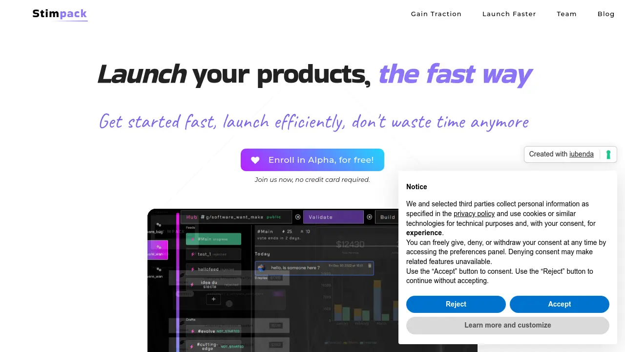 Stimpack - Launch your products faster with AI-powered validation ...