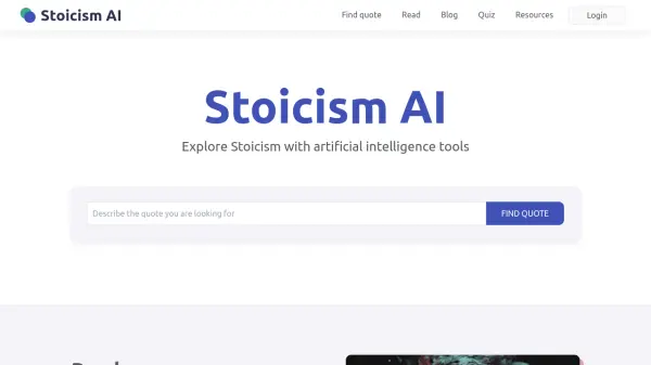Stoicism AI