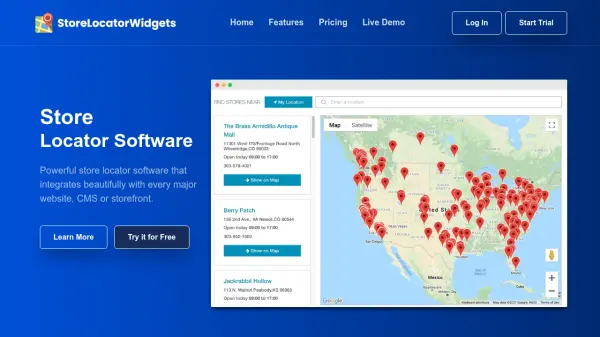 Store Locator Widgets