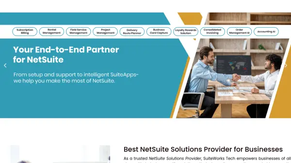SuiteWorks Tech NetSuite Subscription Billing SuiteApp