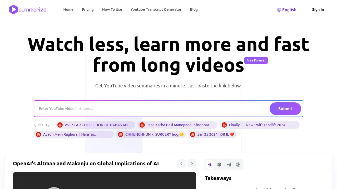 Summarize.ing screenshot