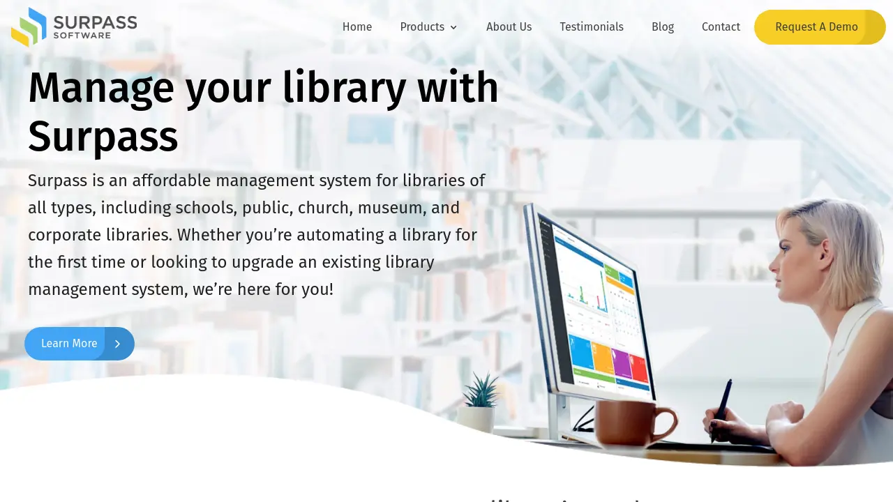 Surpass Computer System Surpass - AI-powered library management system for all types of libraries