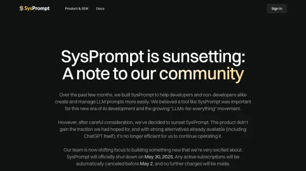 SysPrompt