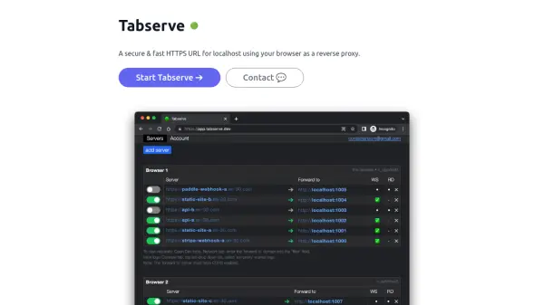 Tabserve
