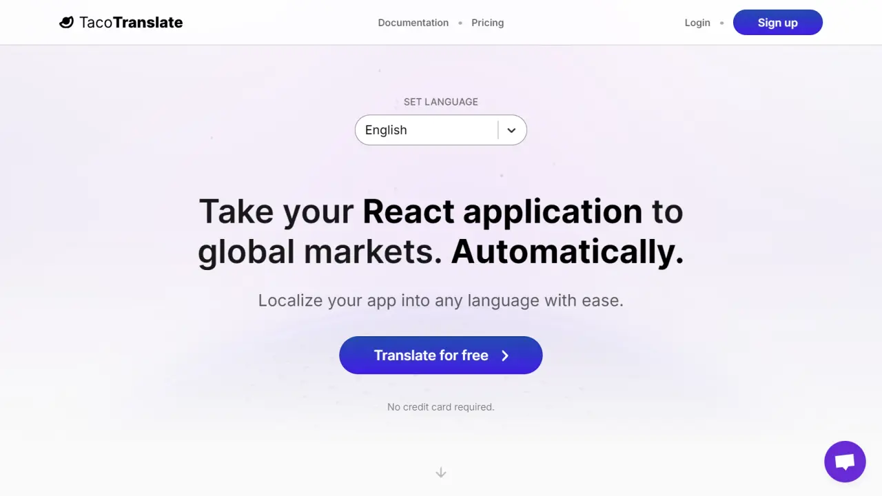 TacoTranslate - Take your React application to global markets ...