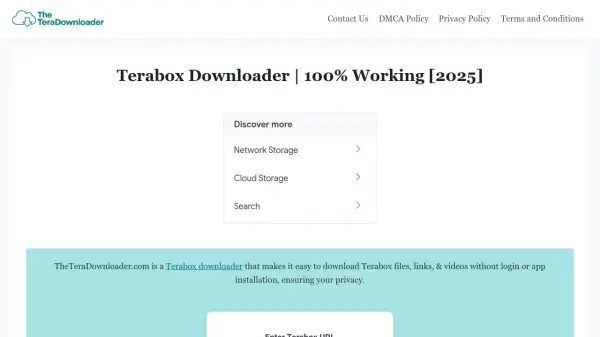Terabox Downloader