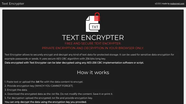 Text Encrypter