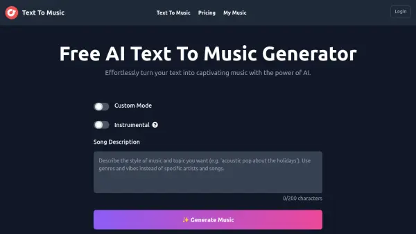 Text To Music