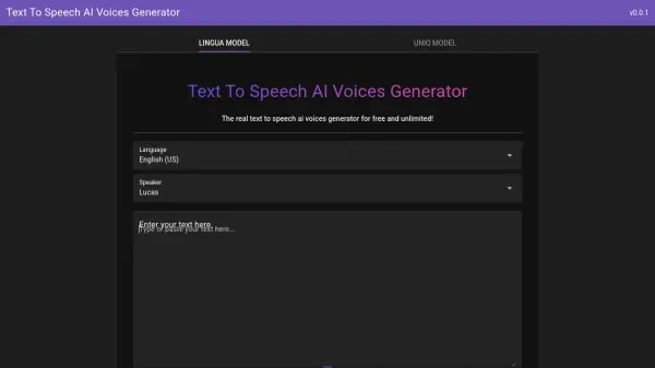 Text To Speech AI Voices Generator