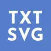 Text to SVG favicon