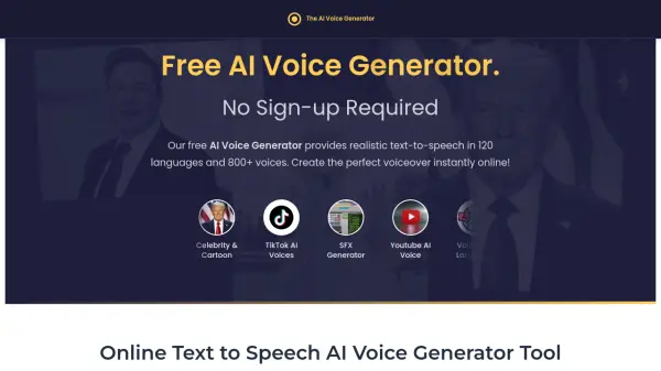 The AI Voice Generator