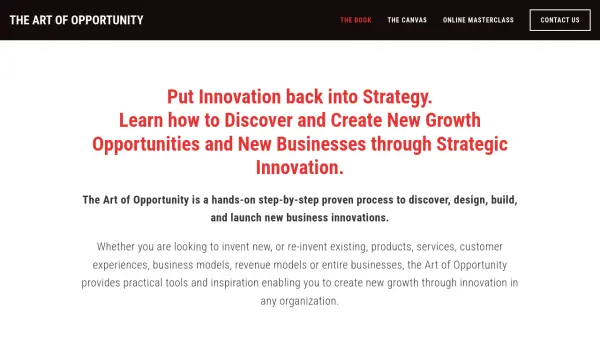 The Art of Opportunity