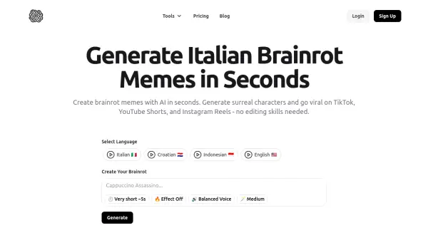 The Italian Brainrot