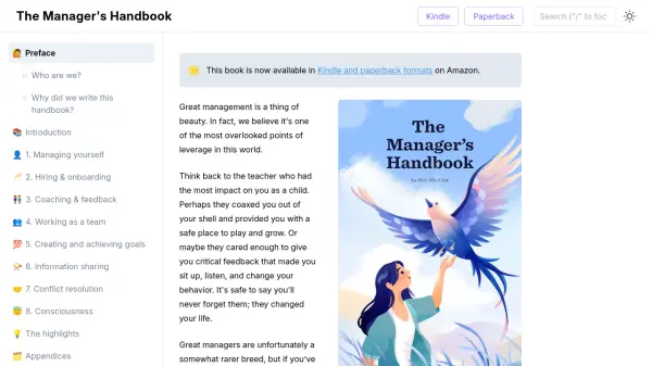 The Manager's Handbook