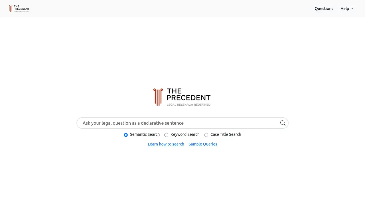 The Precedent screenshot