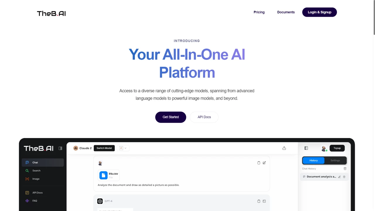 TheB.AI - Your All-In-One AI Platform