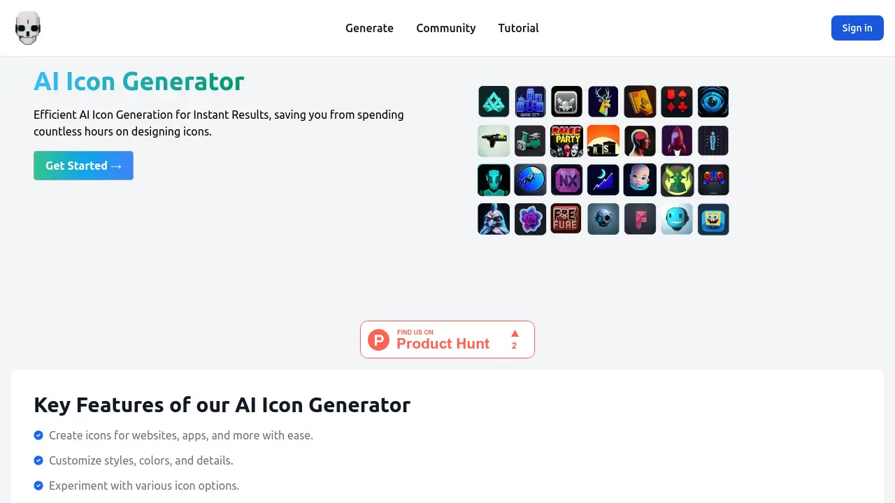 ThemeButler AI Icon Generator