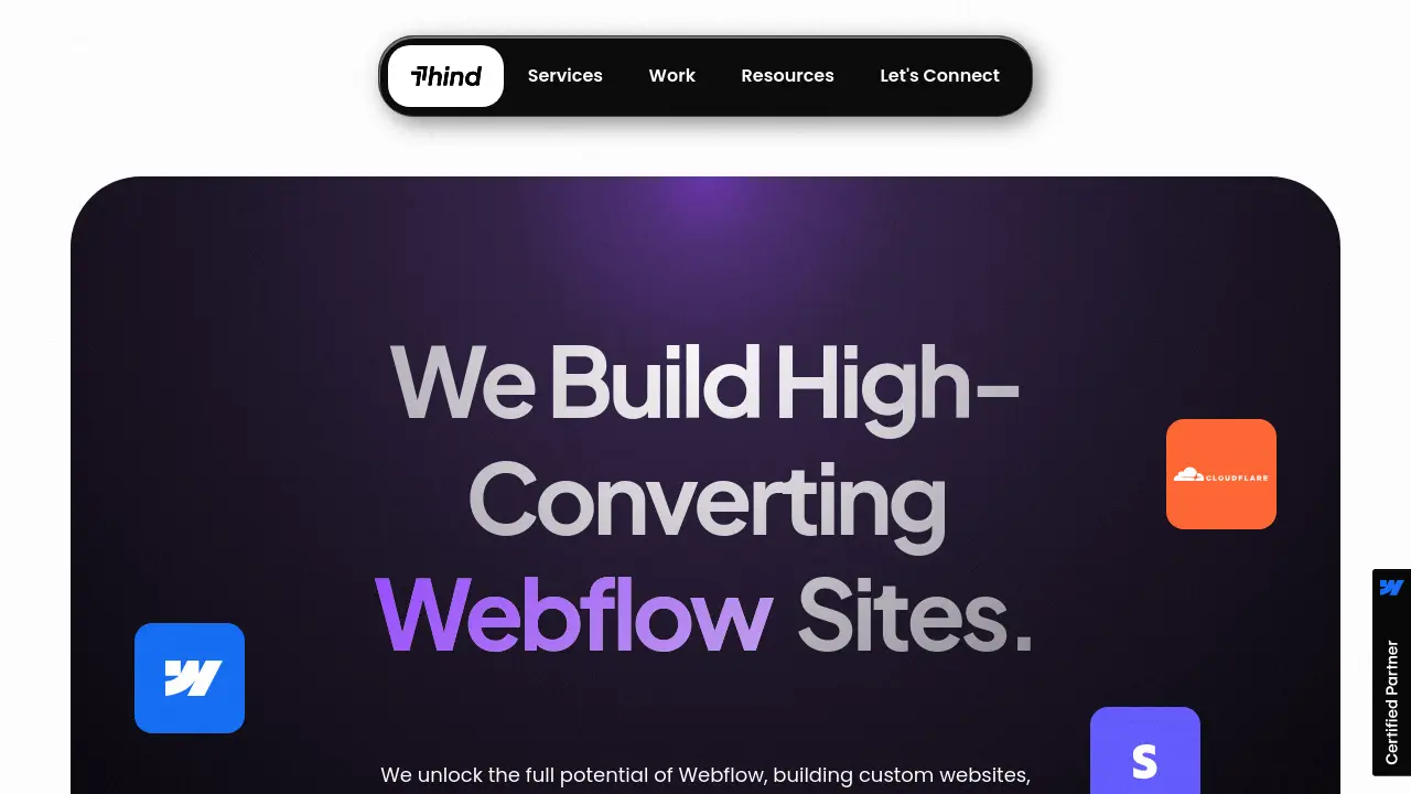 Thind.dev - Custom Webflow Development and AI-Powered Solutions