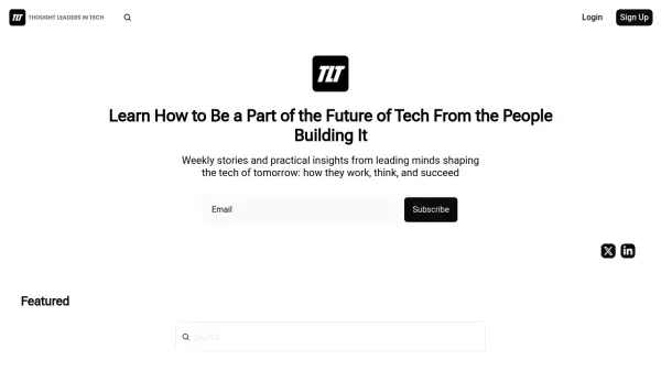 Thought Leaders in Tech