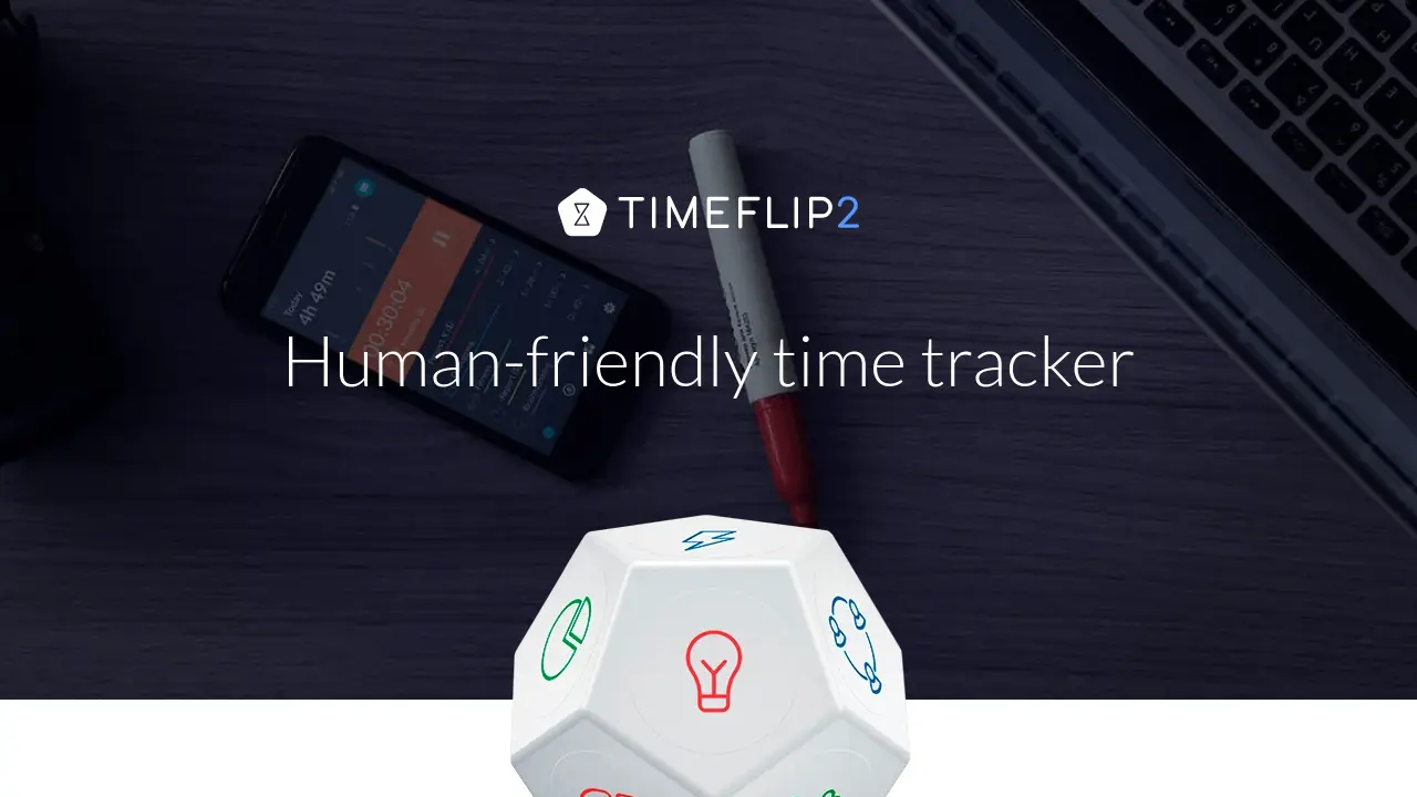 TimeFlip2 - Human-Friendly App-Powered Time Tracker