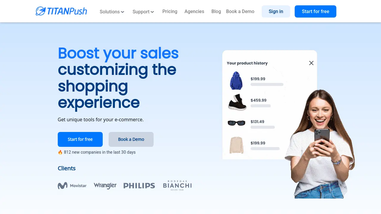 TITANPush - Personalize e-commerce experiences with AI-powered ...