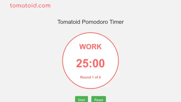 Tomatoid Pomodoro Timer