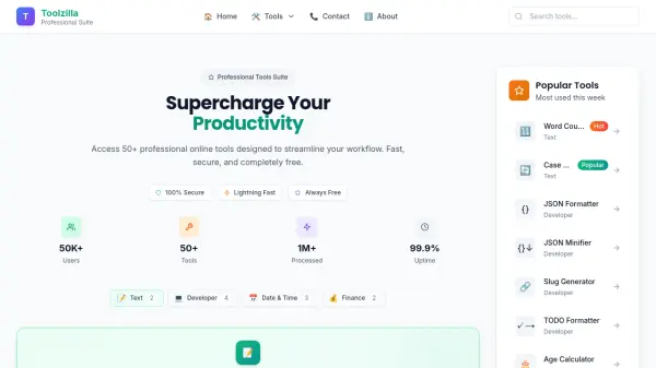 Toolzilla Professional Suite