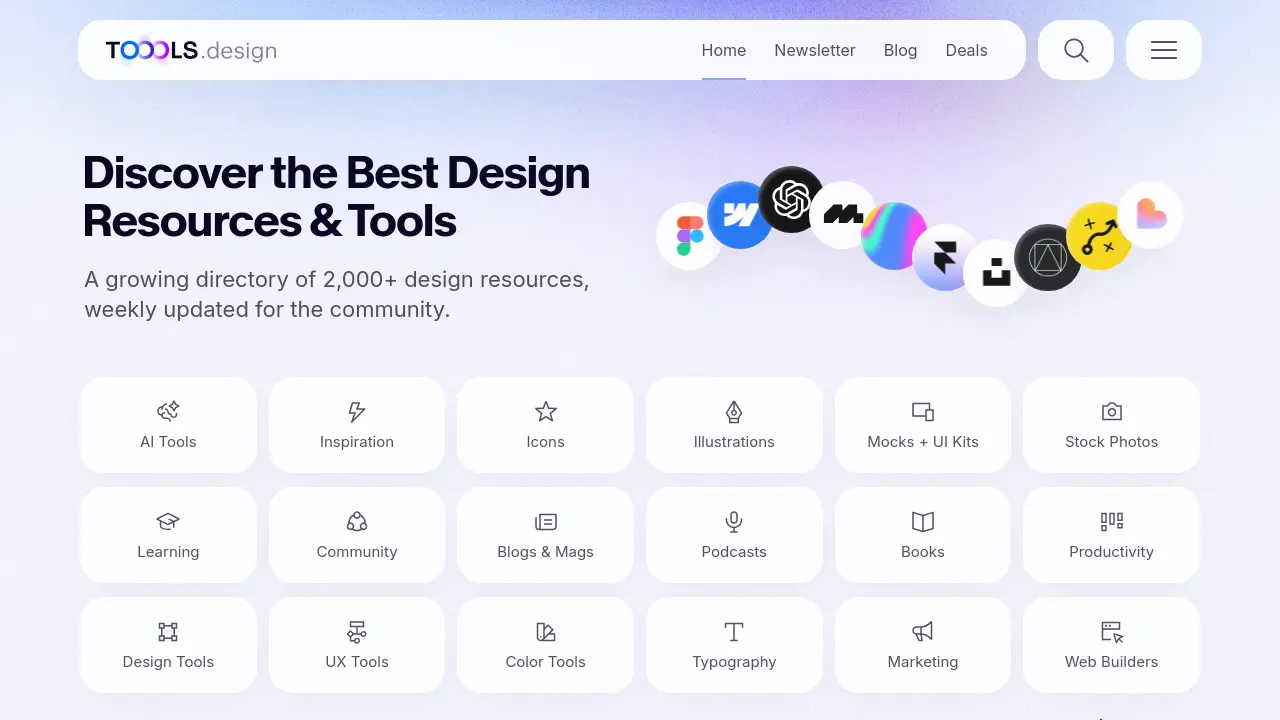 Toools.design - Discover the Best Design Resources & Tools