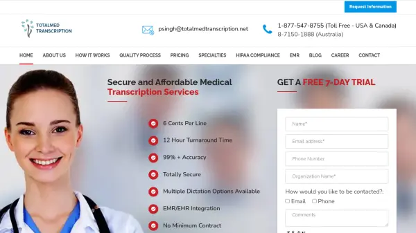 Totalmed Transcription