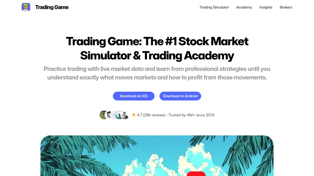 Trading Game - The #1 Stock Market Simulator & Trading Academy