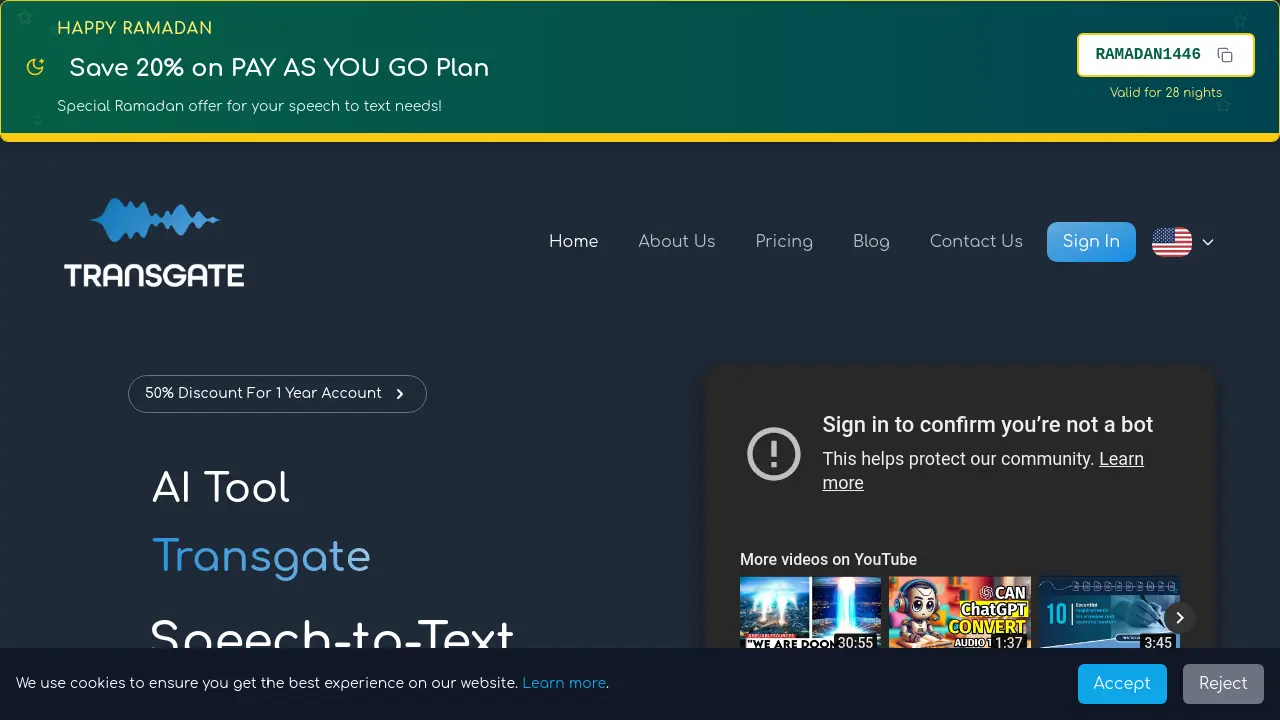 Transgate screenshot