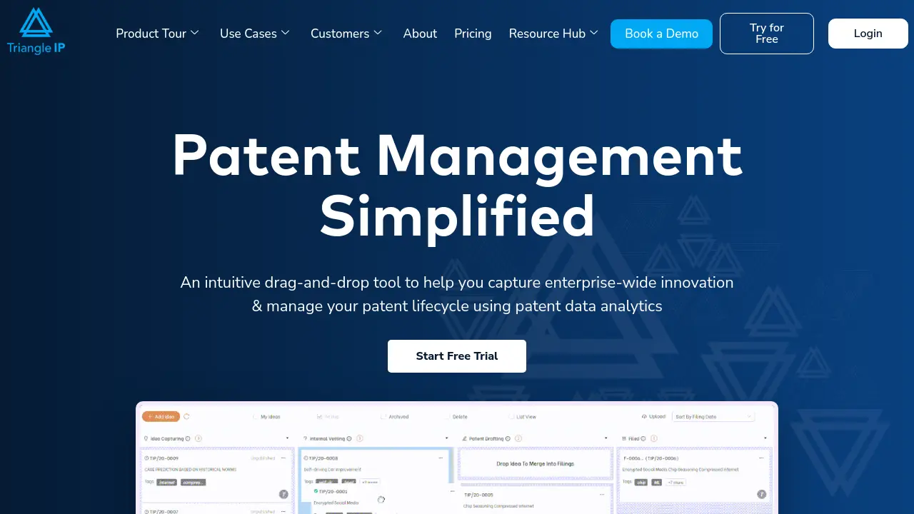 Triangle IP - Patent Management Simplified