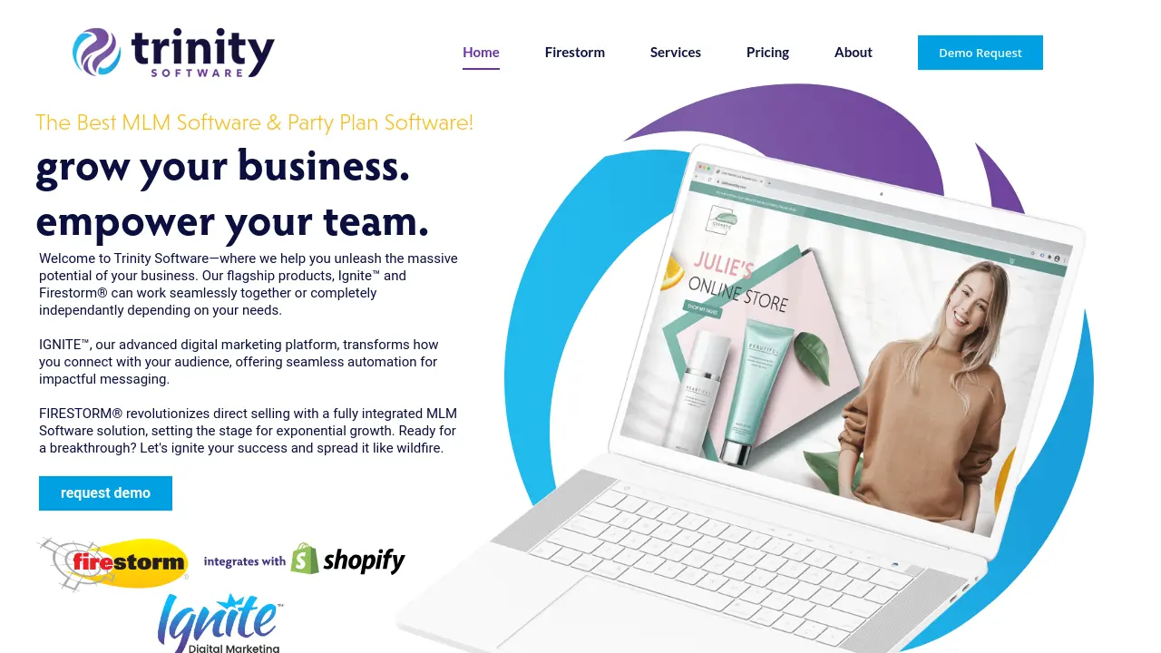 Trinity Software - The Best MLM Software & Party Plan Software for ...