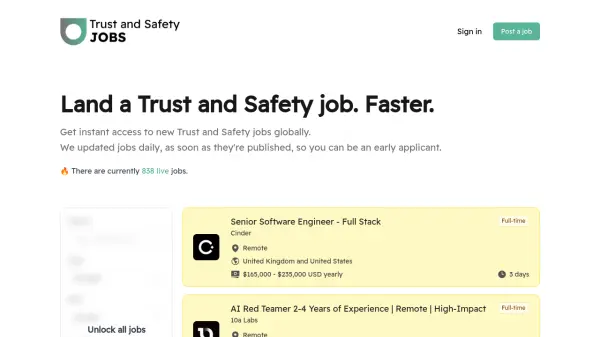 Trust and Safety Jobs