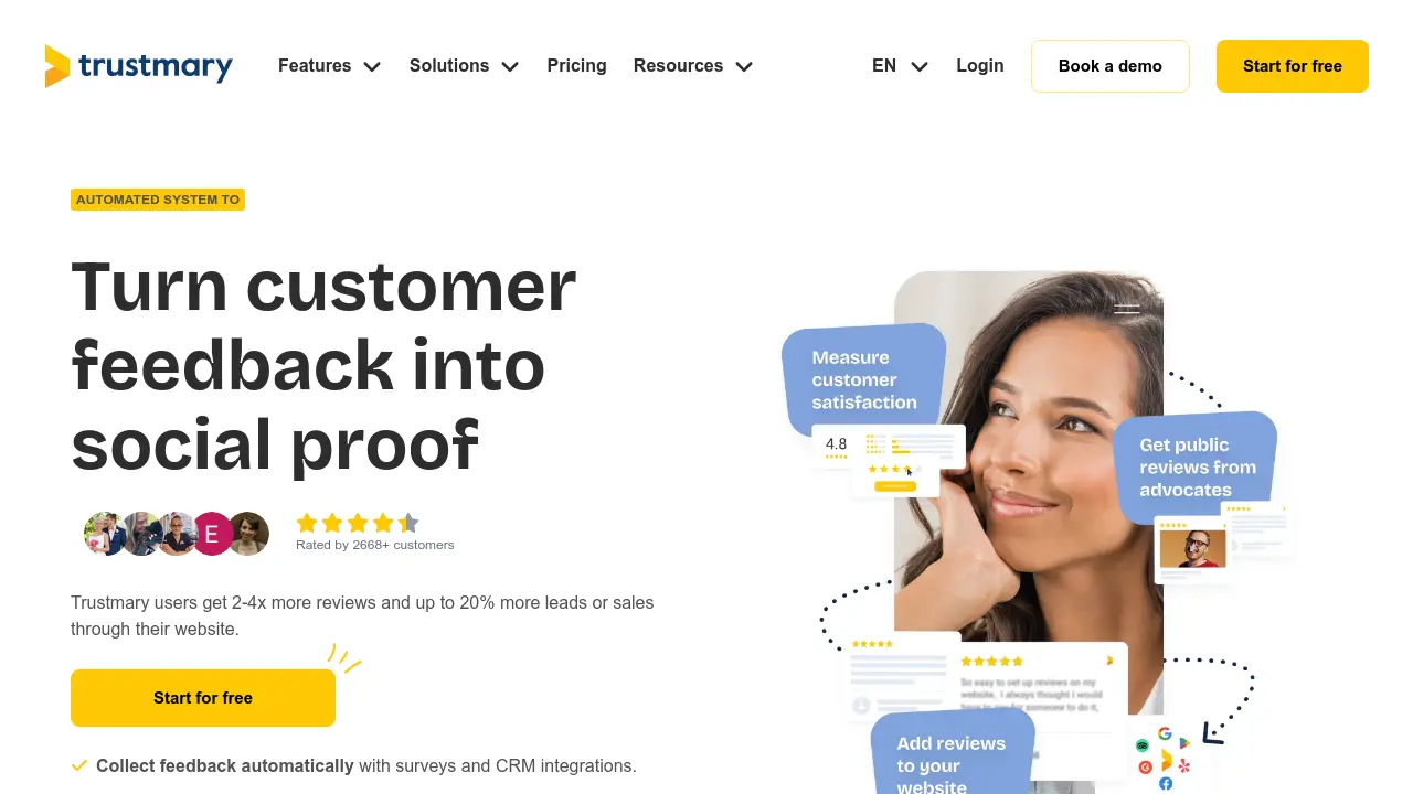 Trustmary screenshot