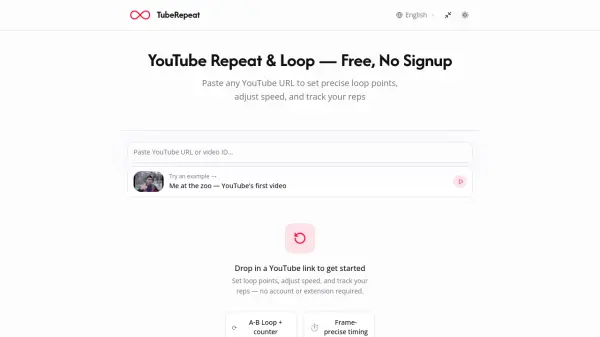 TubeRepeat