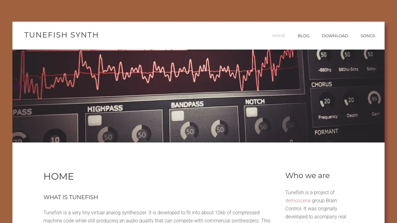 Synth Codm Tunefish Synth - A tiny virtual analog synthesizer delivering high ...