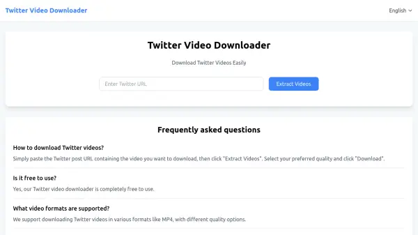 Twitter Video Downloader